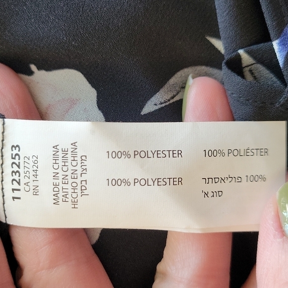 𝅺DEX Floral Cold Sholder Blouse US M - Picture 6 of 8